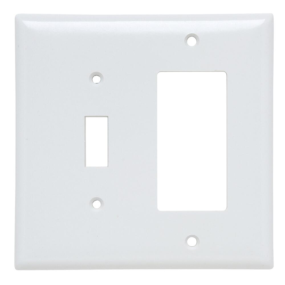 Legrand SPJ126W Pass & Seymour Junior Jumbo Combination Wallplate White