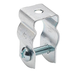 Bridgeport Fittings 2100 Conduit Hanger With Bolt Zinc Plated Steel Size 0 For 3/8 and 1/2 in Rigid or 1/2 in EMT Conduit