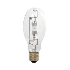 LEDVANCE M400/U/ED28 SYLVANIA 400W METALARC COMPACT QUARTZ METAL HALIDE LAMP, REDUCED OUTER JACKET, E39 BASE, ED28 BULB, ENCLOSED FIXTURE RATED, UNIVERSAL BURN, CLEAR, 4000K M400/U/ED28/64034