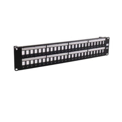 Hubbell HPJ48 Patch Panel 2U Standard Unloaded 48 Ports