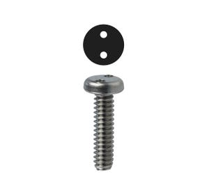 LH Dottie T6321SP Machine Screw, 18-8 Stainless Steel, 1 in Length, #6-32 Thread Size