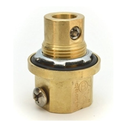 Bridgeport MCH-075 3/4 Brass Alloy Grounding Fitting with Set Screws