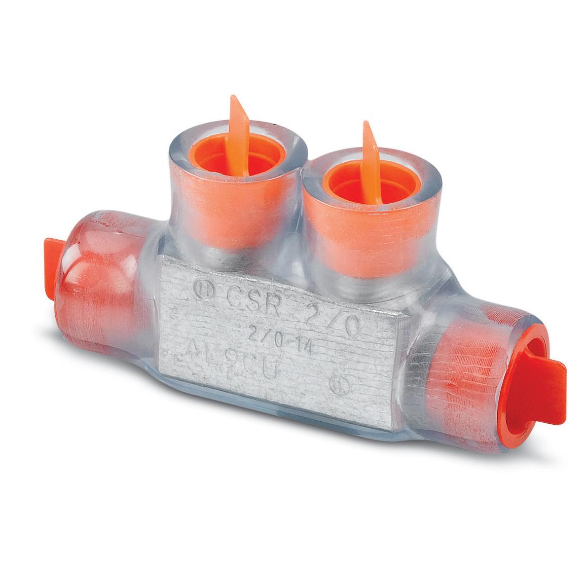 ABB CSR-2/0 Homac CSR-2/0 2/0 to 14 AWG Aluminum 1-Way Insulated Encapsulated Splice