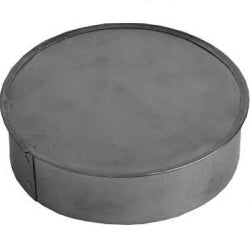 Gray Metal South 10-310 10 in. 26 ga Galvanized Round No-Crimp Duct Cap