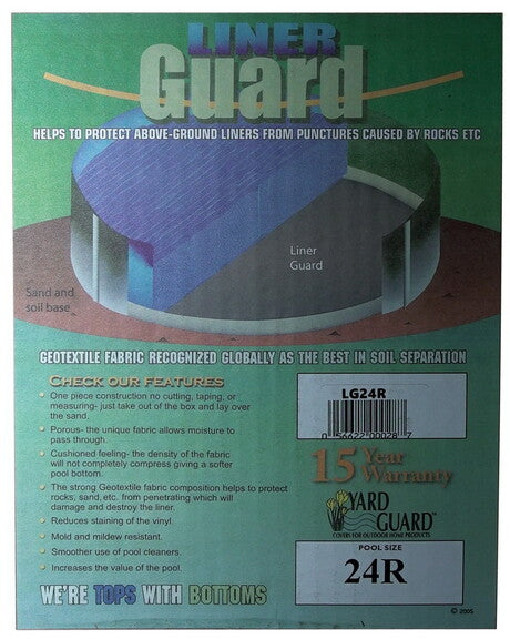 HPI LG24R 24' Round Premium Floor Padding | LG24R