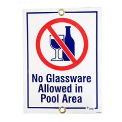 Pentair R232600 Sign No Glass Ware