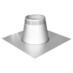 Metal-Fab 5MFT Tall Cone Flat Roof Flashing 5 in 14.63 in x 14.63 in