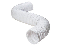 Builder's Best 110569 4 in. x 50 ft. White Uninsulated Flexible Air Duct B110569