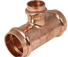 Apollo 10077753 811R 1-1/2 x 1-1/2 x 1 in. Press 300 psi Domestic Copper Tee