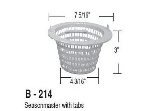 Aladdin Equipment B-214 Aladdin Basket for Seasonmaster with tabs SMS004