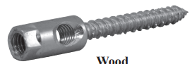DURO DYNE Duro Dyne 31390 Wood Dual Hanger 3/8 X 2-1/4 Inch