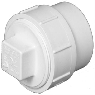 CHARLOTTE PIPE Charlotte Pipe Pvc 00105X 0600HA 1-1/2in Dwv Sch 40 Cleanout Plug
