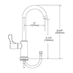 Elkay ELUH1616 Lustertone Classic Stainless Steel 18-1/2 x 18-1/2 x 7-7/8 Single Bowl Undermount Sink