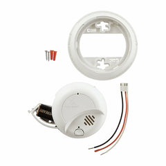 BRK 9120B Wire-In Smoke Alarm 120V AC 60Hz with Backup 9V Battery