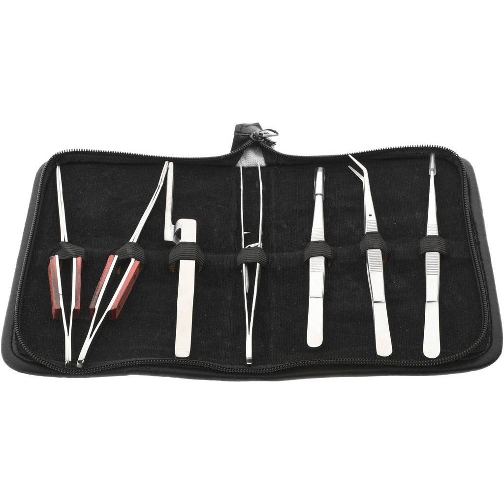 VALUE COLLECTION Value Collection 81-134-9 Stainless Steel Tweezer 7pc
