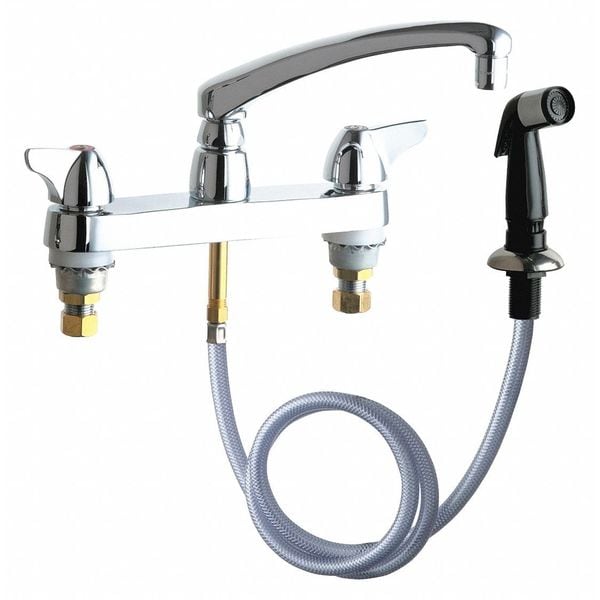 CHICAGO FAUCETS 1102-E35ABCP KITCHEN FAUCETS