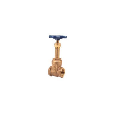 Nibco T111-1 Gate Valve Rising Stem 1 Inch Bronze Class 125 Threaded for MSS SP-80 T-111