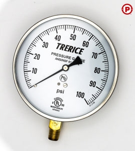 TRERICE 620B4502LA100 PRESSURE GAUGES