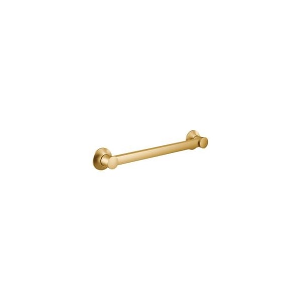 Moen YG0318BG Flara 18 in. Grab Bar in Brushed Gold