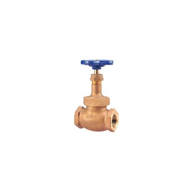 Nibco T235Y-12 Globe Valve 1/2 Inch Bronze Class 150 Threaded PTFE Seal for MSS SP-80