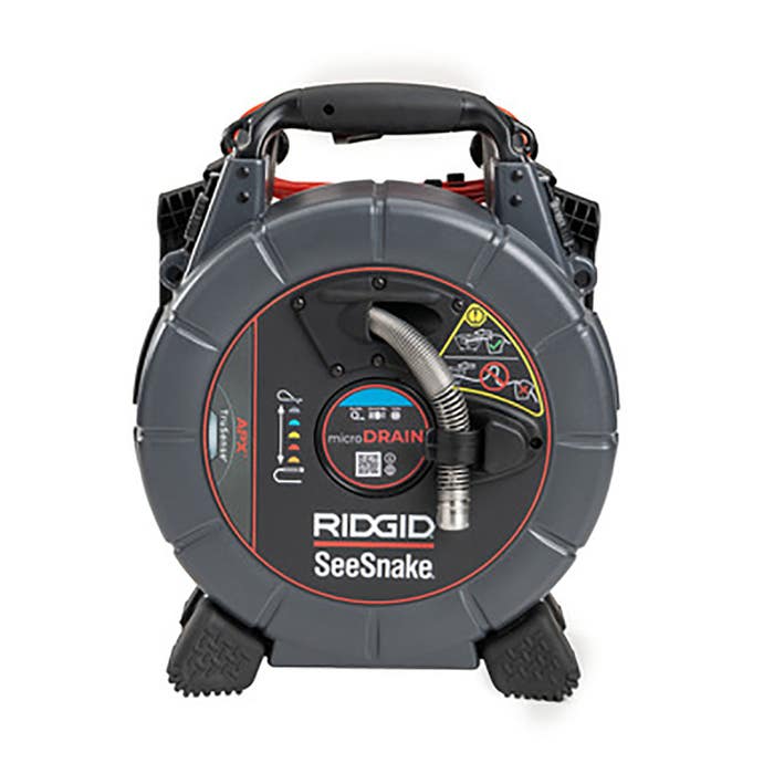 Ridgid 70023 SeeSnake microDRAIN APX Inspection Camera with TruSense Technology (22mm x 65 ft)