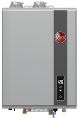 Rheem RTGH-95DVELN-3 RTGH Super High Efficiency Condensing Tankless Gas Water Heater With Built-In Wi-Fi Indoor 9.5 Max GPM Gas Input Rate: 11k-199k BTU Natural Gas