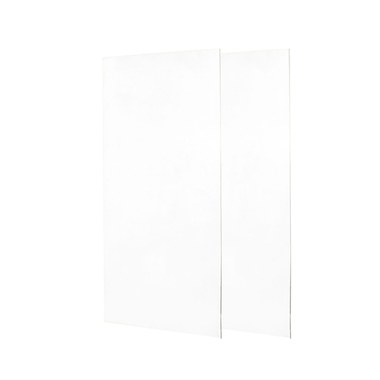 Swan SS0367202.010 Wall Panel Swanstone Bathtub and Shower White 2 Panels 1/4 x 36 x 72 Inch