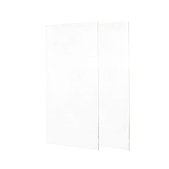 Swan SS0367202.010 Wall Panel Swanstone Bathtub and Shower White 2 Panels 1/4 x 36 x 72 Inch