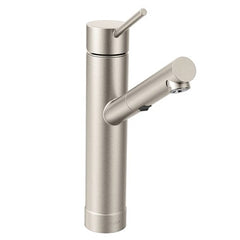 Moen 7626SRS Kitchen Faucet Tilt 1 Lever ADA Spot Resist Stainless Pull Out 1.5 Gallons per Minute