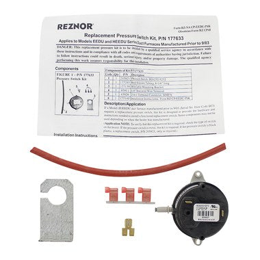 REZNOR RZ177633 PRESSURE SWITCHES