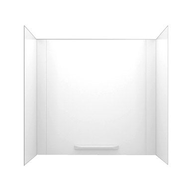 Swan GN58000.010 Tub Wall Veritek Kit 3 Panels White 30 x 60 x 58 Inch