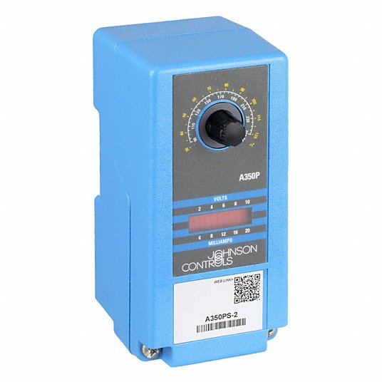 JOHNSON CONTROLS A350PS-2C TEMPERATURE CONTROLS