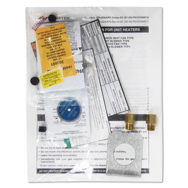 REZNOR 1036536R NATURAL GAS CONVERSION KITS