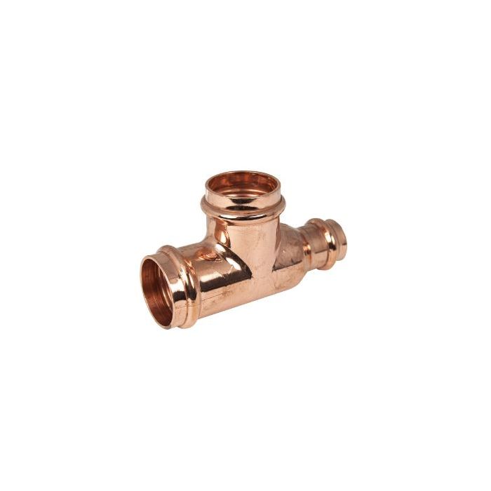 Apollo 10066018 811R Tee - Reducing Run, Copper, Small Diameter, PxPxP , 10066018