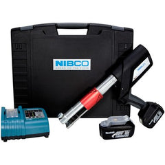 NIBCO PC-280 Pressing Tool with 2 - 18 V 3.0 AH Lithium-Ion Batteries
