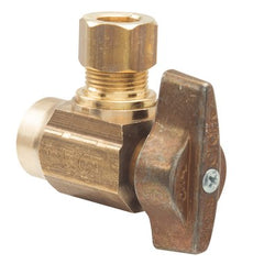 BrassCraft KTR19X-R 1/2 x 3/8 in. Sweat x OD Compression Lever Handle Angle Supply Stop Valve