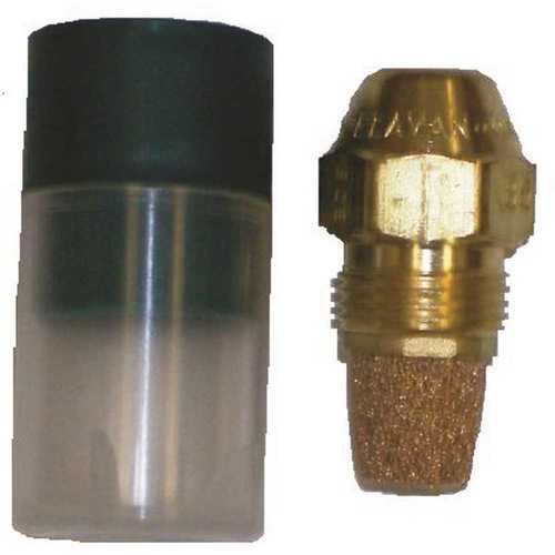 Delavan 6060B Nozzle Oil 0.60GPH 60DEG Solid Cone B Blue Brass