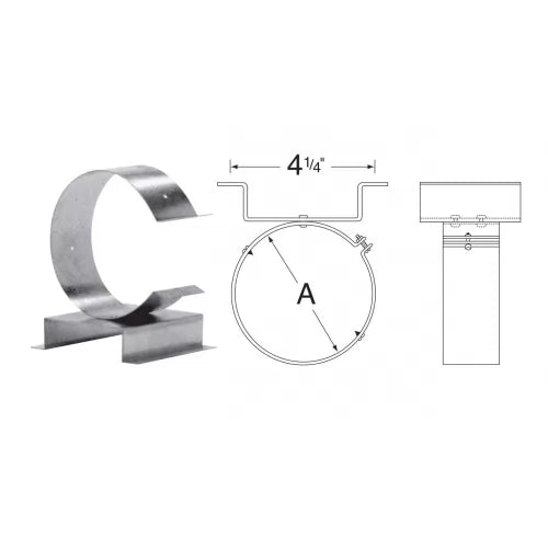 DURAVENT 6BVWSB VENT PIPES & FITTINGS