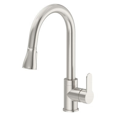 Symmons SK6710PDSTS Kitchen Faucet Identity 1-Lever ADA Stainless Steel 1.5GPM