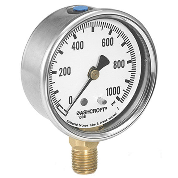 ASHCROFT 631008AL02L300 PRESSURE GAUGES