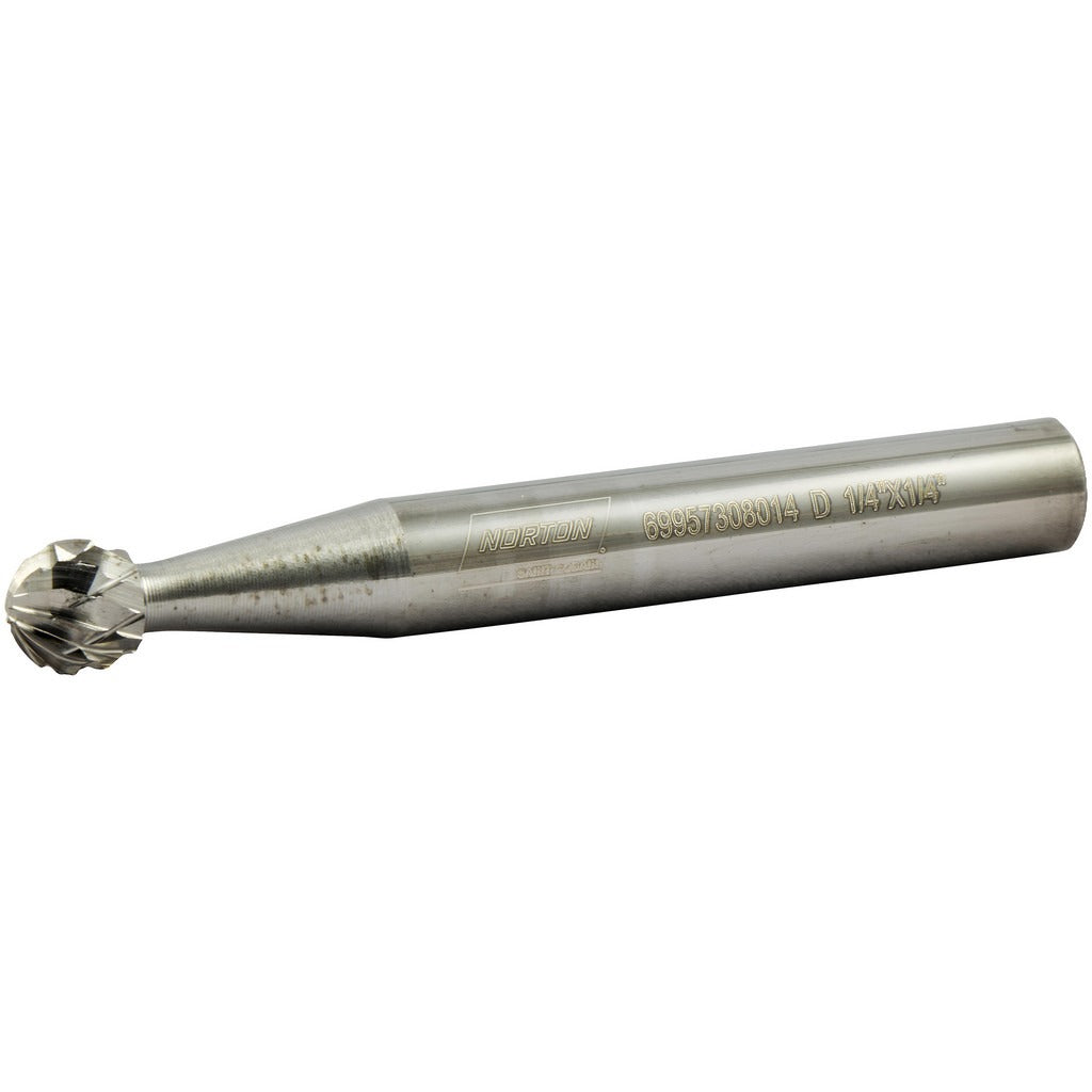 NORTON Norton 69957308016 SD-3 Ball Double Cut Carbide Rotary Bur