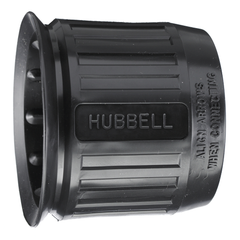 Hubbell HBL20425B w/Proof Boot for 30A Hubbellock Long