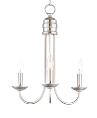 Maxim Lighting 10343SN Logan 3 Light Chandelier 120 Volt