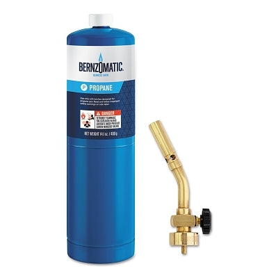 Bernzomatic 368374 Basic Pencil Flame Torch Kit 14.1 oz Propane Cylinder UL2317 Torch