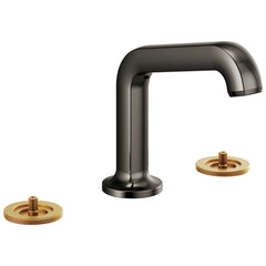 Brizo 65307LF-BNXLHP Kintsu Two Handle Widespread Bathroom Sink Faucet in Brilliance Black Onyx