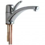 Chicago Faucets 2200-4VPAABCP Single Lever Lavatory Faucet 2.2 gpm