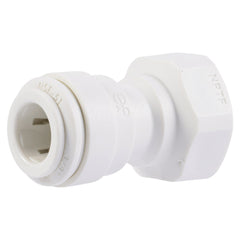 John Guest PP451222W 3/8 x 1/4 in. Tube OD x FPT Polypropylene Bulk Adapter