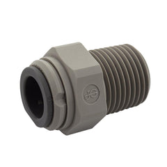 John Guest PI011624S 1/2 in. Tube OD x FPT Acetal Bulk Connector in Grey