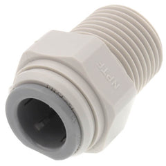 John Guest PI011624S 1/2 in. Tube OD x FPT Acetal Bulk Connector in Grey