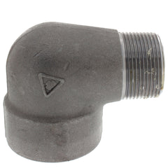 Merit Brass C3503-20 1-1/4 3000# A105N Carbon Steel Street 90° Elbow NPT